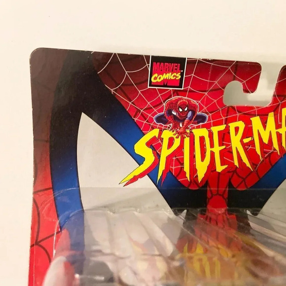 Vintage 1999 Toy Biz Spiderman Spider Power Doctor Octopus Series 2 Bent Card - Picture 12 of 16